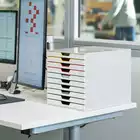 Pojemnik z dziesięcioma szufladami VARICOLOR MIX 10 DURABLE