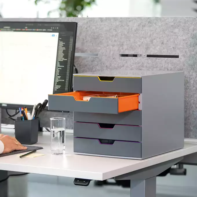 Pojemnik z pięcioma szufladami VARICOLOR 5 DURABLE