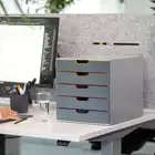 Pojemnik z pięcioma szufladami VARICOLOR 5 DURABLE