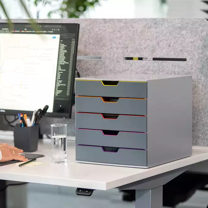 Pojemnik z pięcioma szufladami VARICOLOR 5 DURABLE