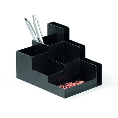 Przybornik na biurko 5 przegródek ,antracytowy,OPTIMO DURABLE