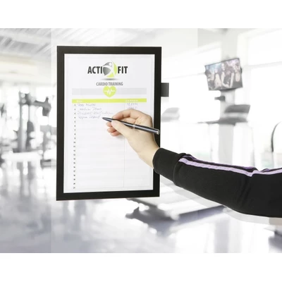 Ramka informacyjna DURAFRAME® NOTE A4, czarny