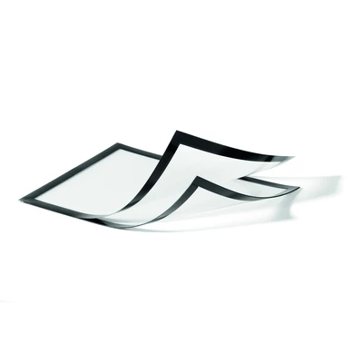 DURAFRAME MAGNETIC PLUS A4 Magnetyczna i uchylna ramka informacyjna, 2 szt, czarna