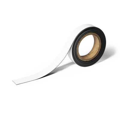 Taśma magnetyczna 5000 mm x 30 mm DURABLE, biała