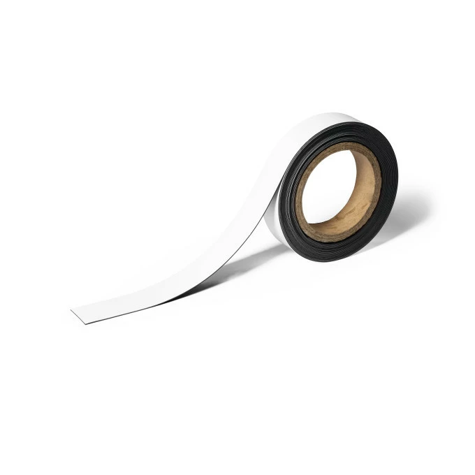 Taśma magnetyczna 5000 mm x 30 mm DURABLE, biała