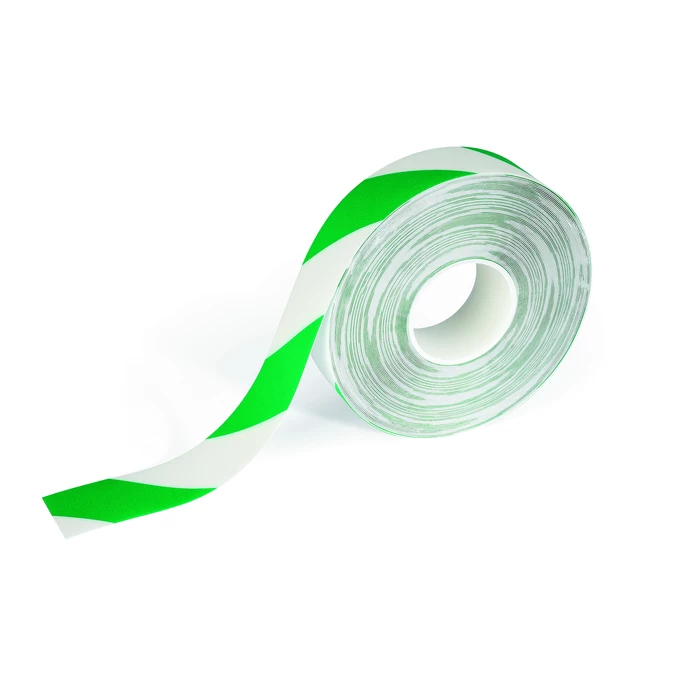Taśma podłogowa DURALINE STRONG DURABLE, zielono-biała