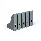Zestaw 5 pojemników na katalogi z kolorowymi grzbietami VARICOLOR DURABLE