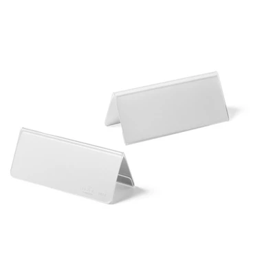 Identyfikator stołowy z akrylu 61/122x210 mm. opk.10 szt DURABLE