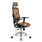 FOTEL ERGONOMICZNY DIABLO V-BASIC CZARNO-POMARAŃCZOWY