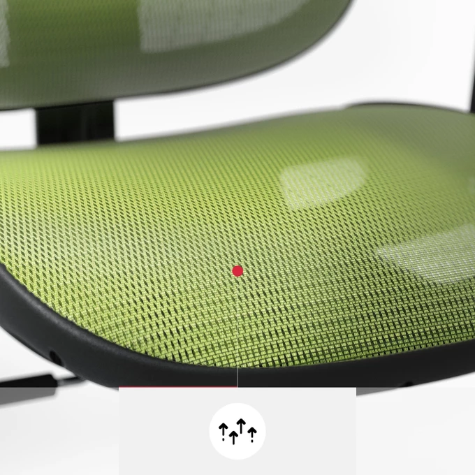 FOTEL ERGONOMICZNY DIABLO V-BASIC CZARNO-ZIELONY