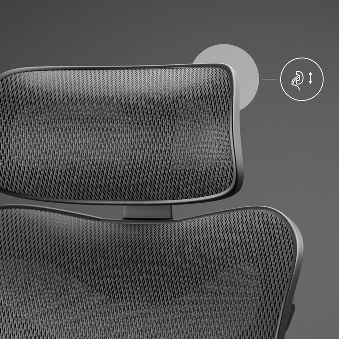FOTEL ERGONOMICZNY DIABLO V-COMMANDER CZARNO-SZARY