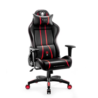 FOTEL ERGONOMICZNY DIABLO X-ONE 2.0 CZARNO-CZERWONY