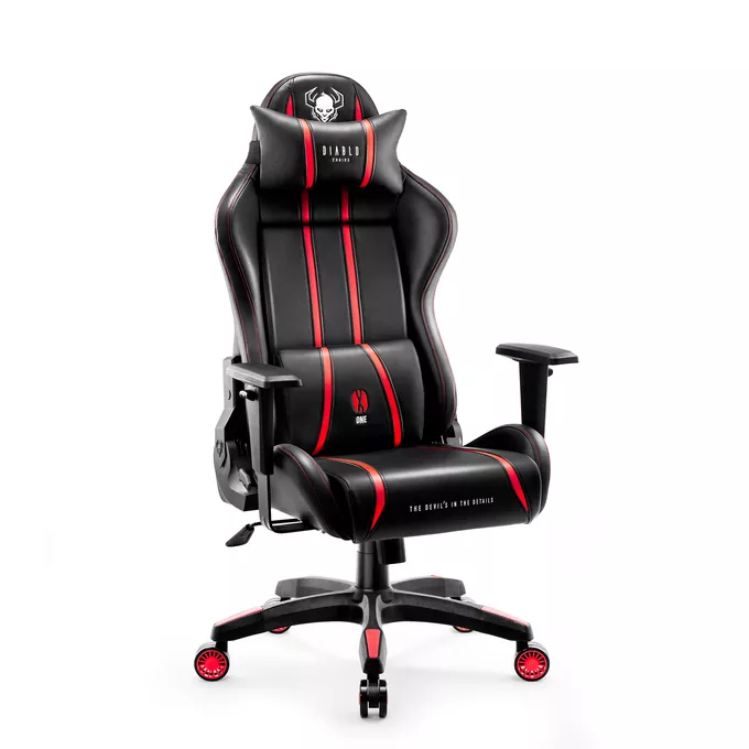 FOTEL ERGONOMICZNY DIABLO X-ONE 2.0 CZARNO-CZERWONY