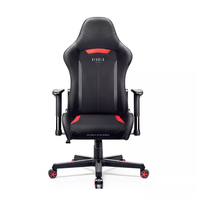 FOTEL ERGONOMICZNY DIABLO X-ST4RTER 2.0 CZARNO-CZERWONY