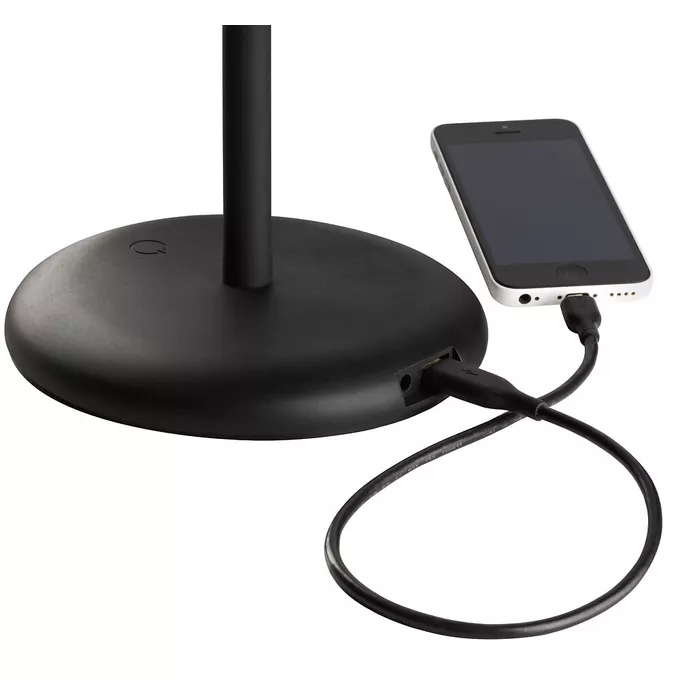 LAMPA BIURKOWA UNILUX EASY USB CZARNA