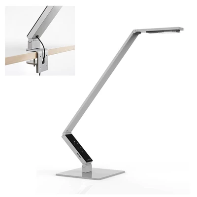 Lampa stołowa LUCTRA  PRO 2 LINEAR CLAMP, BIAŁA