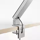 Lampa stołowa LUCTRA  PRO 2 LINEAR CLAMP, srebrna