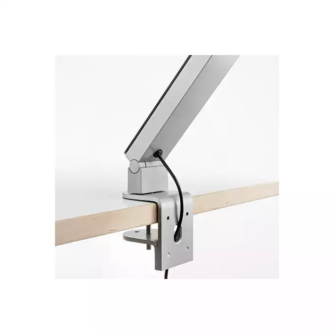 Lampa stołowa LUCTRA  PRO 2 LINEAR CLAMP, srebrna