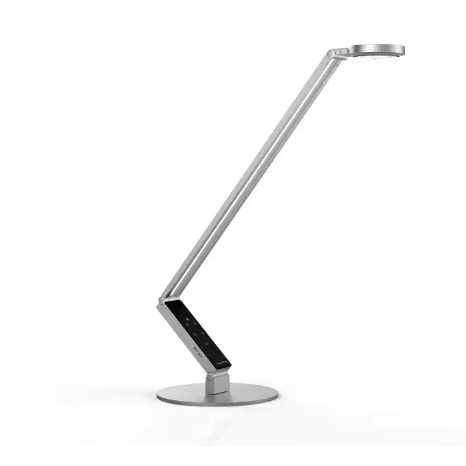 Lampa stołowa LUCTRA  PRO 2 RADIAL BASE, srebrna
