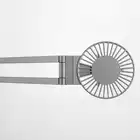 Lampa stołowa LUCTRA  PRO 2 RADIAL BASE, srebrna