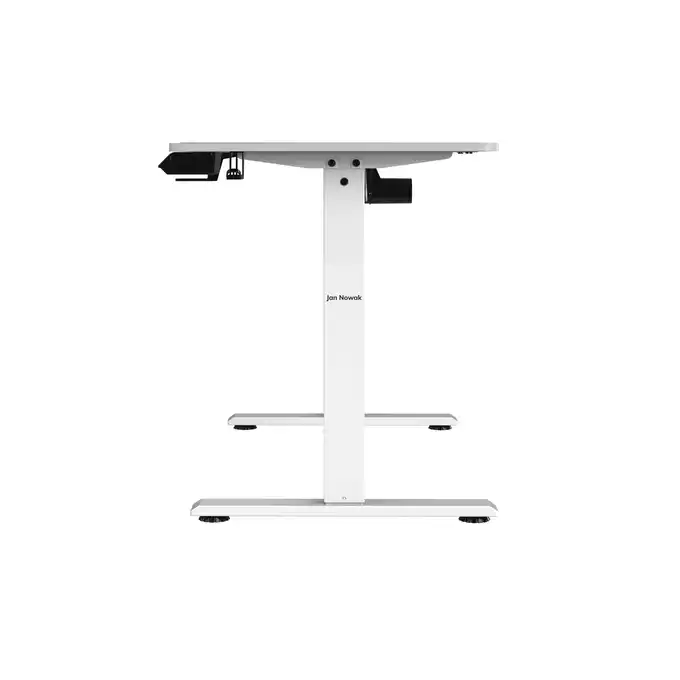 Małe biurko do pracy na stojąco EGON, 1100 x 720 x 600 mm, białe