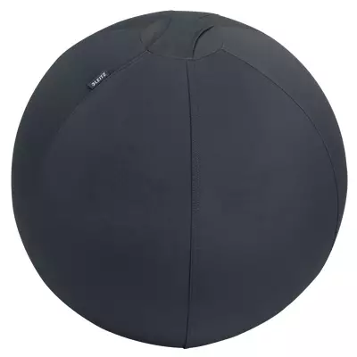 Piłka do siedzenia Leitz Ergo, z zabezpieczeniem przed niekontrolowanym toczeniem się, 55 cm Ciemno szary