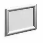 Aluminiowa rama zatrzaskowa A5, srebrny