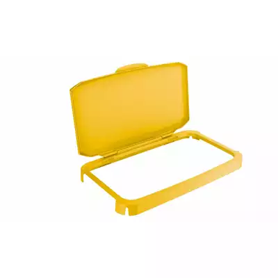 DURABIN LID 60 uchylna pokrywa do pojemnika 60 l DURABLE, żółty