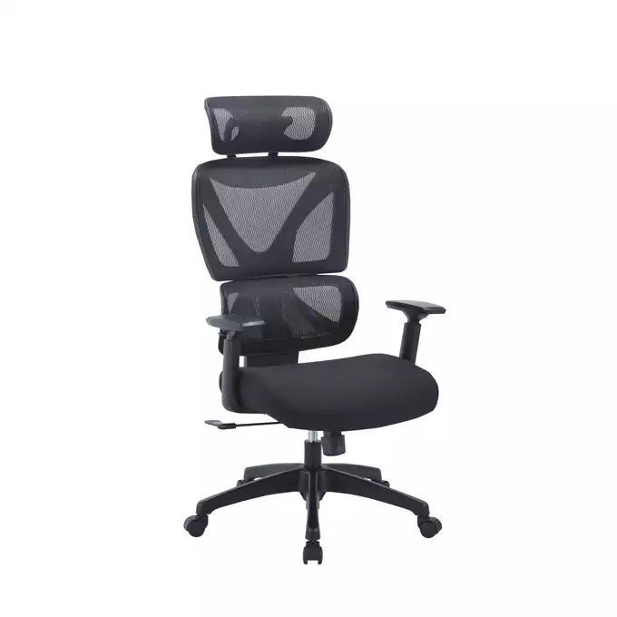 FOTEL ERGONOMICZNY ERGOLAB, CZARNY