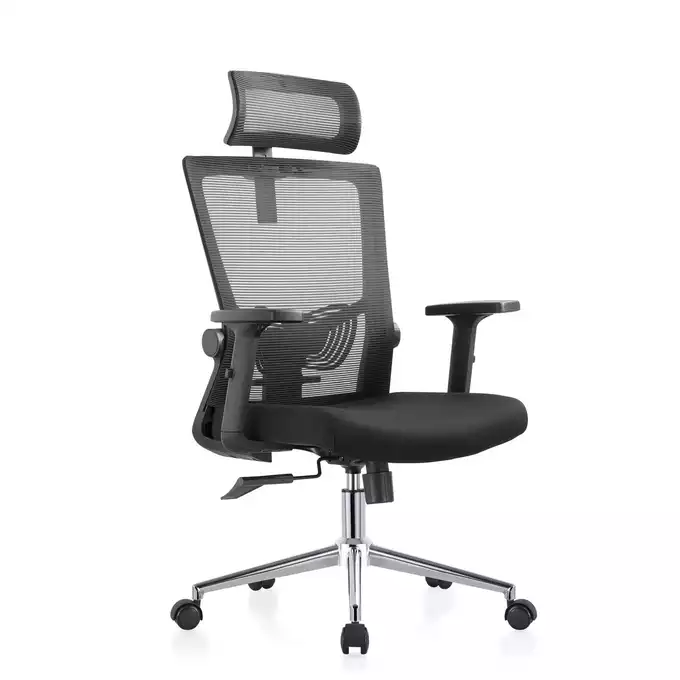 FOTEL ERGONOMICZNY MODUS, CZARNY