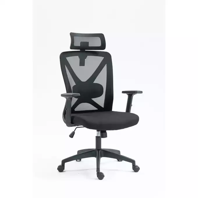 FOTEL ERGONOMICZNY OPTIFLEX, CZARNY