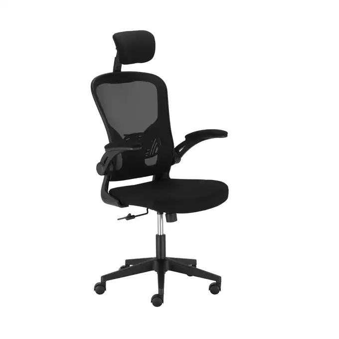 FOTEL ERGONOMICZNY VENTA, CZARNY
