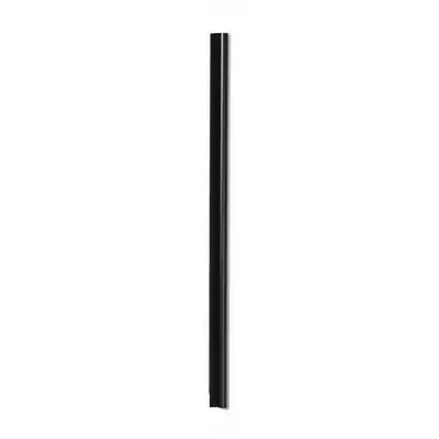 Grzbiety zaciskowe A4 3 mm opakowanie 100 sztuk, czarny