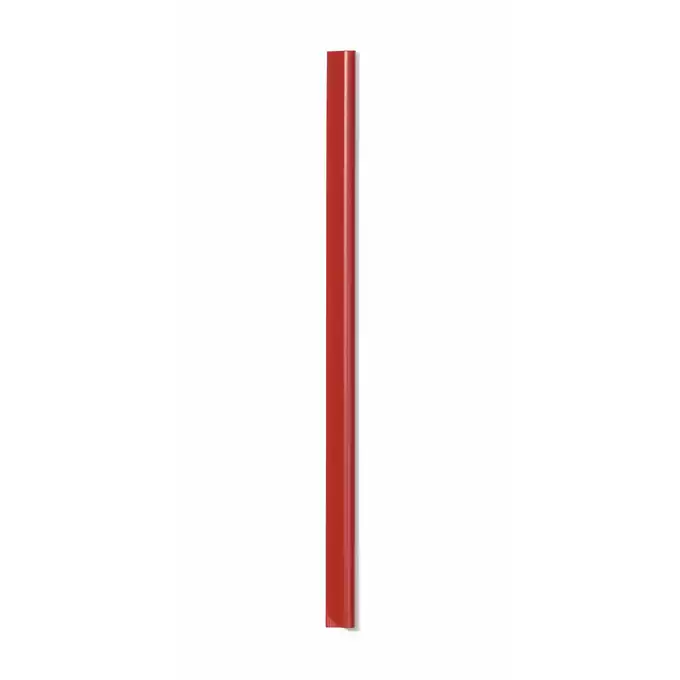 Grzbiety zaciskowe A4 3 mm, opakowanie 50 sztuk, czerwony