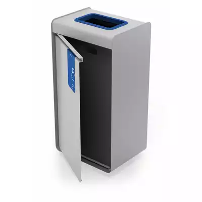 Kosz do recyklingu DURASORT 55L papier, niebieski