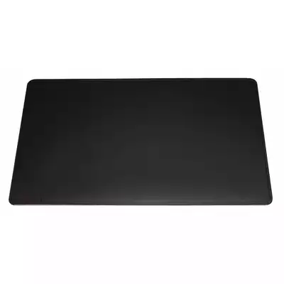 Podkład na biurko 650x520 mm z wyprofilowanymi krawędziami, czarny