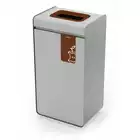 Pojemnik do recyklingu DURASORT® 55L odpady BIO, brązowy