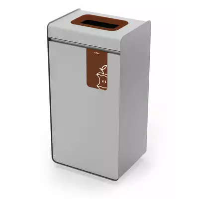 Pojemnik do recyklingu DURASORT® 55L odpady BIO, brązowy
