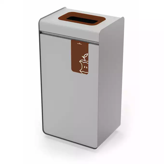 Pojemnik do recyklingu DURASORT® 55L odpady BIO, brązowy