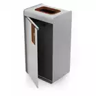 Pojemnik do recyklingu DURASORT® 55L odpady BIO, brązowy