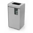 Pojemnik do recyklingu DURASORT® 55L odpady zmieszane, antracytowy