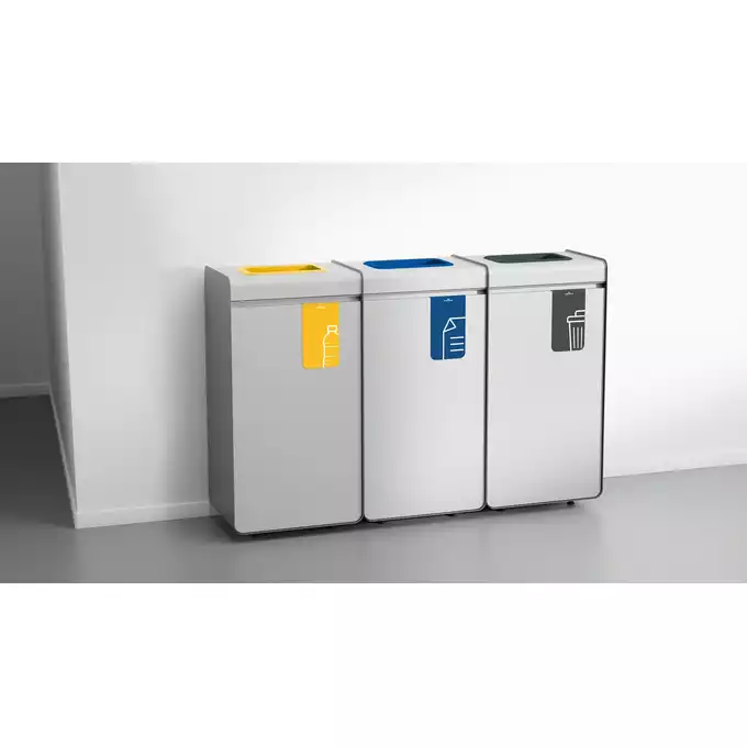 Pojemnik do recyklingu DURASORT® 55L odpady zmieszane, antracytowy
