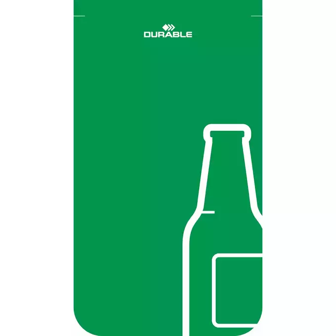 Pojemnik do recyklingu DURASORT® 55L szkło, zielony