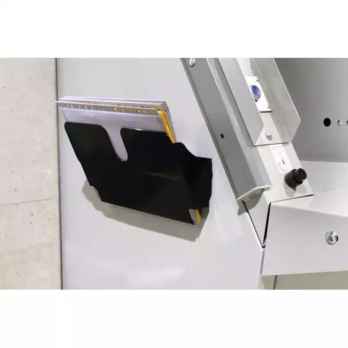 Pojemnik na ulotki FLEXIPLUS A4 poziomy, magnetyczny, czarny