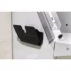 Pojemnik na ulotki FLEXIPLUS A4 poziomy, magnetyczny, czarny