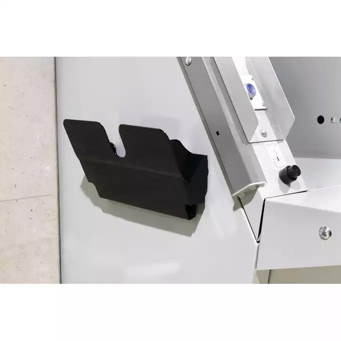 Pojemnik na ulotki FLEXIPLUS A4 poziomy, magnetyczny, czarny