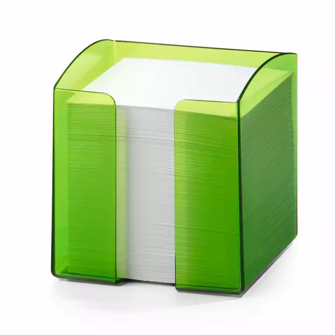 Pojemnik z karteczkami TREND DURABLE, jasnozielony