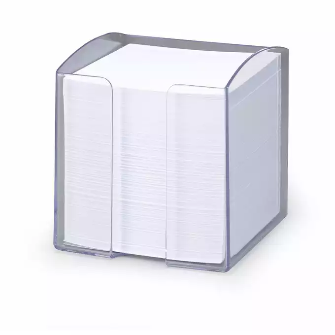 Pojemnik z karteczkami TREND DURABLE, przezroczysty