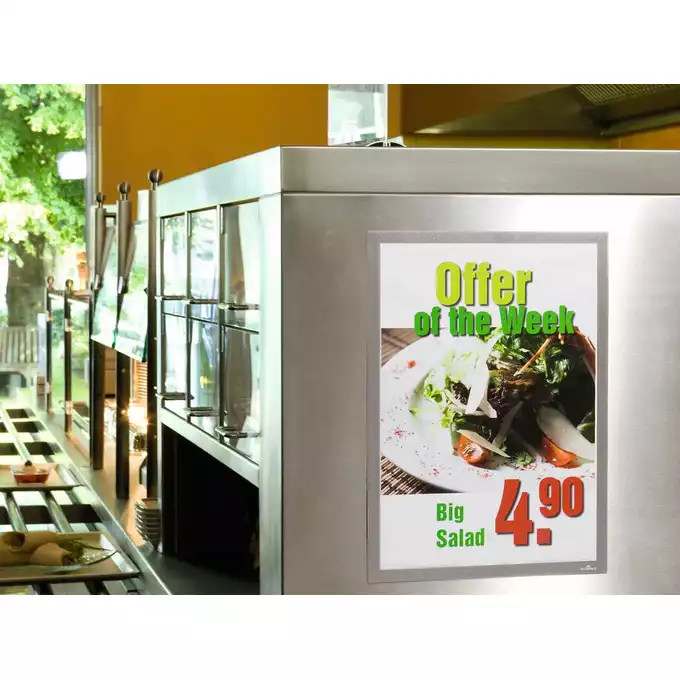 Ramka informacyjna DURAFRAME® A3, srebrny, 1 szt.