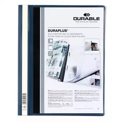 Skoroszyt prezentacyjny DURAPLUS® A4+, granatowy
